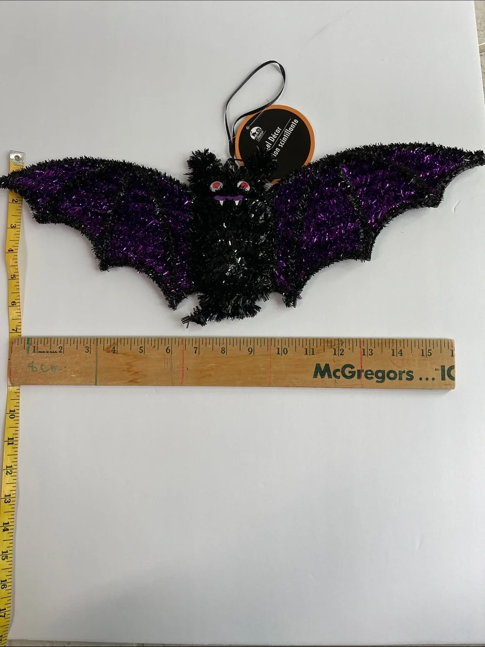 Halloween Door Banner and Decorations Set - Purple & Orange